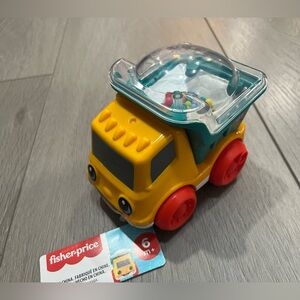 Fisher-Price Yellow and Red Construction Truck